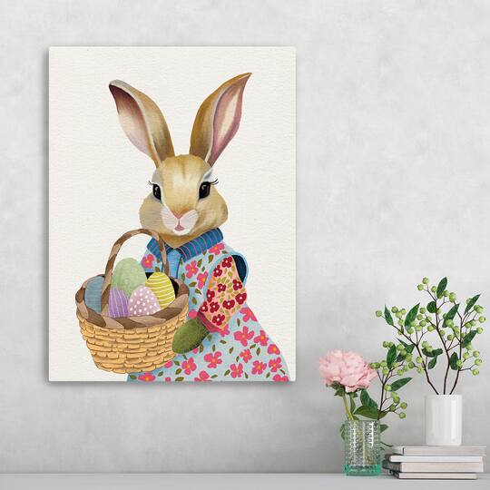 Lumaprints Easter Bun Bun I Canvas Giclée Art